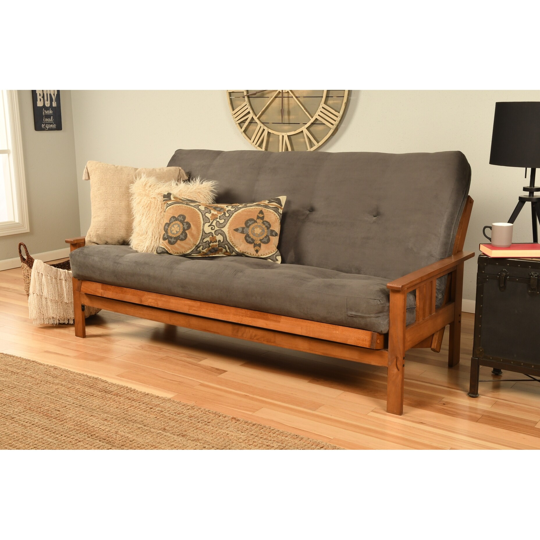 Cheap futon frame and cheap mattress set