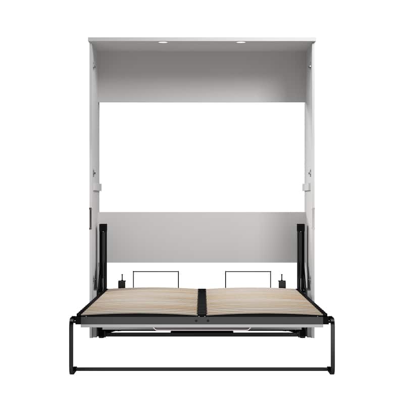 Lumina 61W Full Murphy Bed with Desk by Bestar