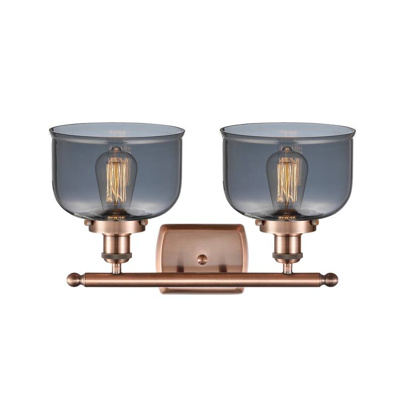 Innovations Lighting Ballston Urban Bell - 2 Light 18" Bath Vanity Light