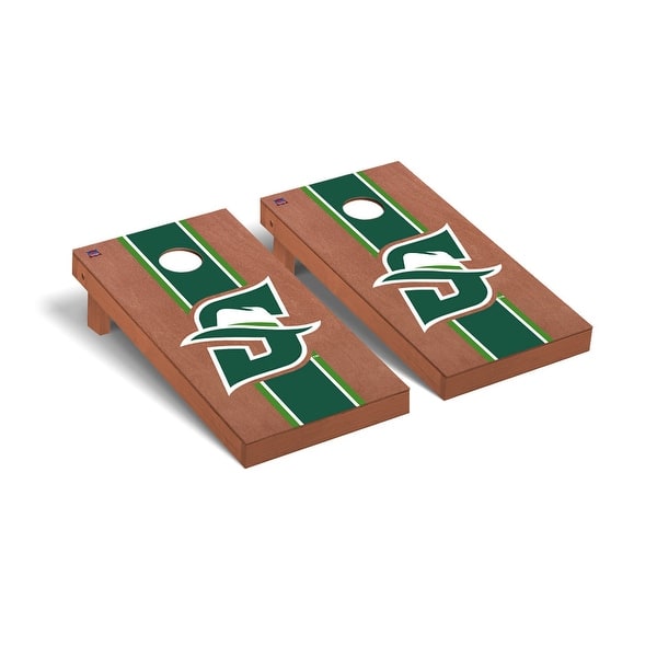 slide 2 of 5, Stetson Hatters Rosewood Cornhole Board Set