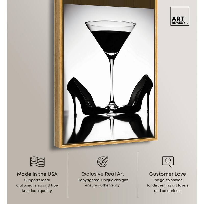 Step and Sip II Canvas by Art Remedy