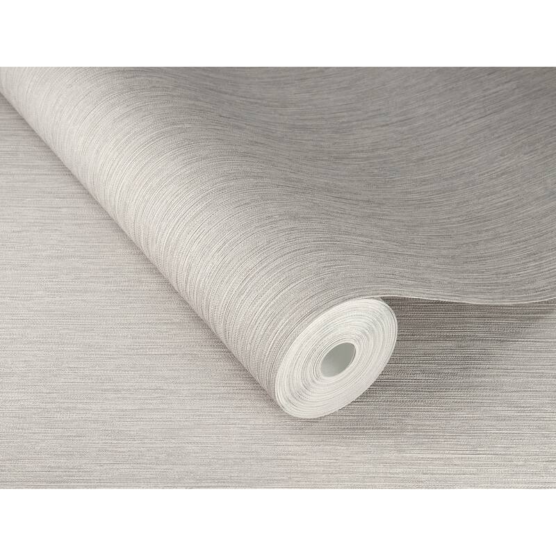 A-Street Prints Oren Grey Shimmering Striations Wallpaper