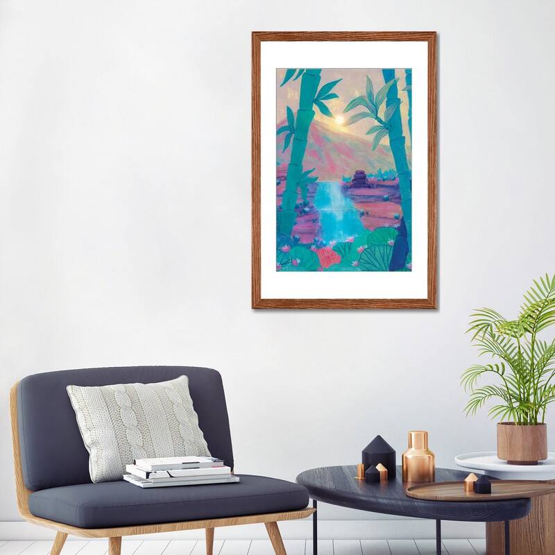 iCanvas "Zen Garden" by Viviana Gonzalez