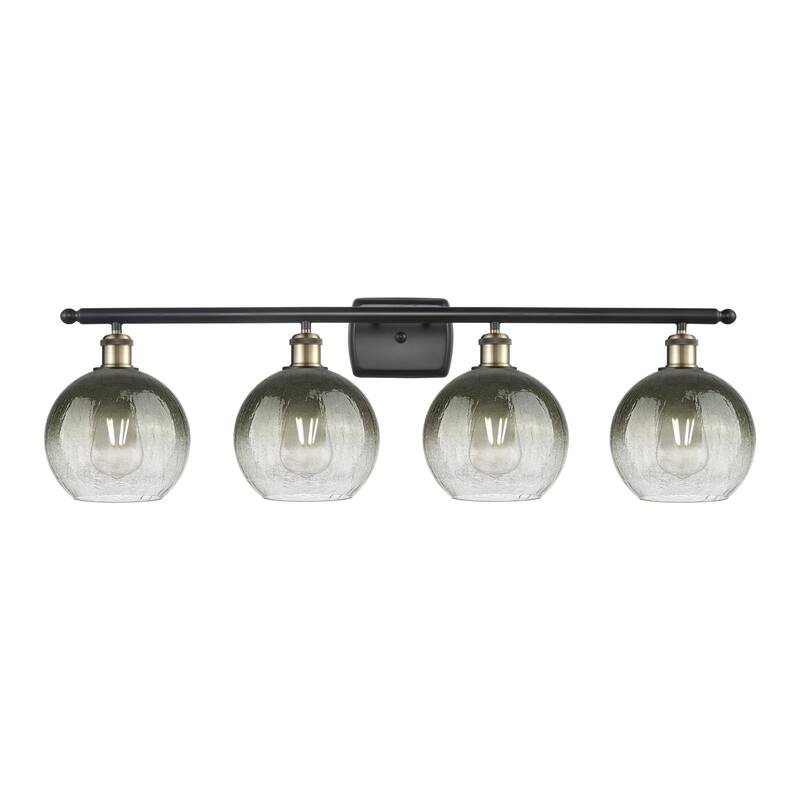 Innovations Lighting Endless Possibilities Ballston - Brookhaven Globe - 4 Light 38" Bath Vanity Light