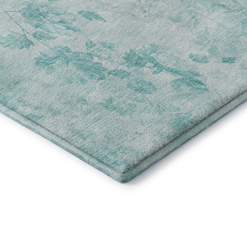 Premium Washable Super Soft Modern Floral Mayfield Rug