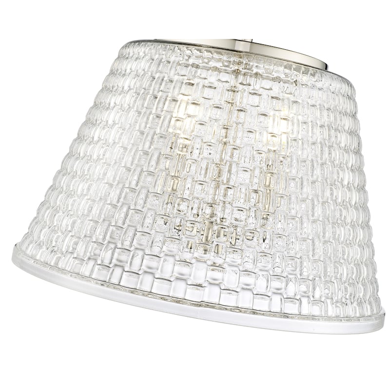 Saben 3-Light Semi-Flush Ceiling Mount