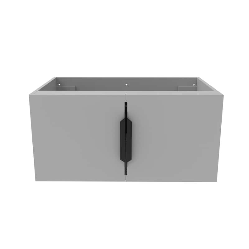 Alpine 30" Wall Mounted Bathroom Vanity (Base Only)
