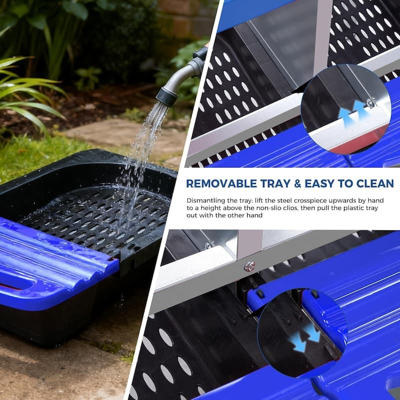 Roll-Away Nesting Boxes for Chickens Coop with Perch