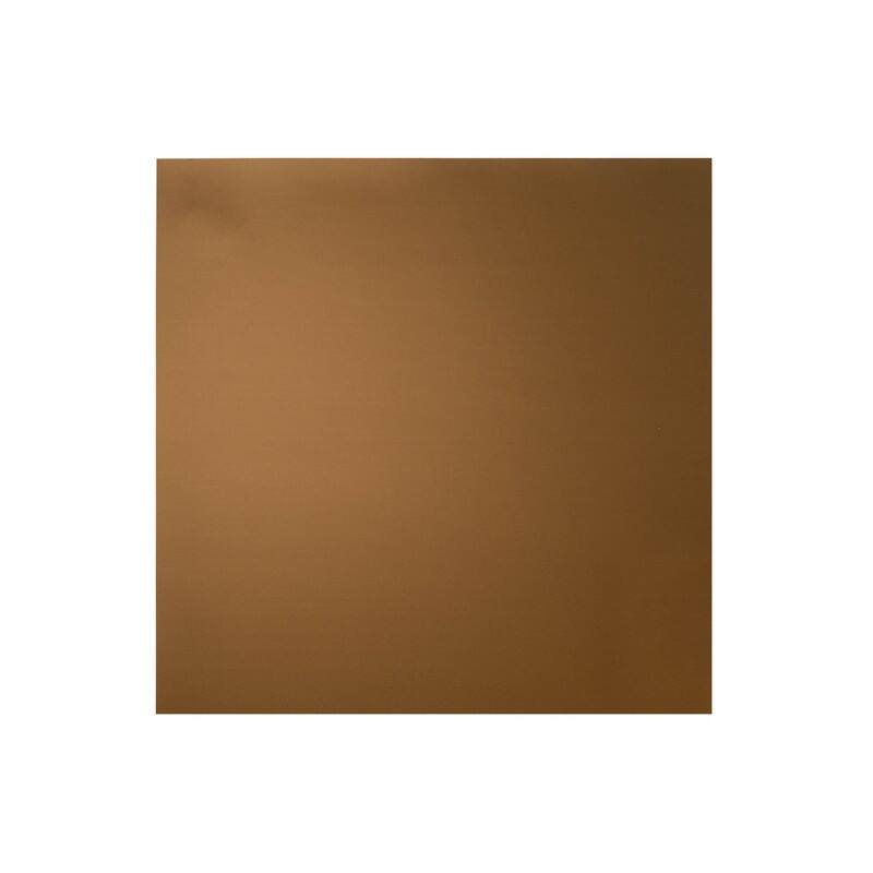 FASÄDE Flat Decorative Vinyl 2ft x 2ft Lay in Ceiling Panel in Oil Rubbed Bronze (5 Pack) - 12in x 12in Sample - Oil Rubbed Bronze