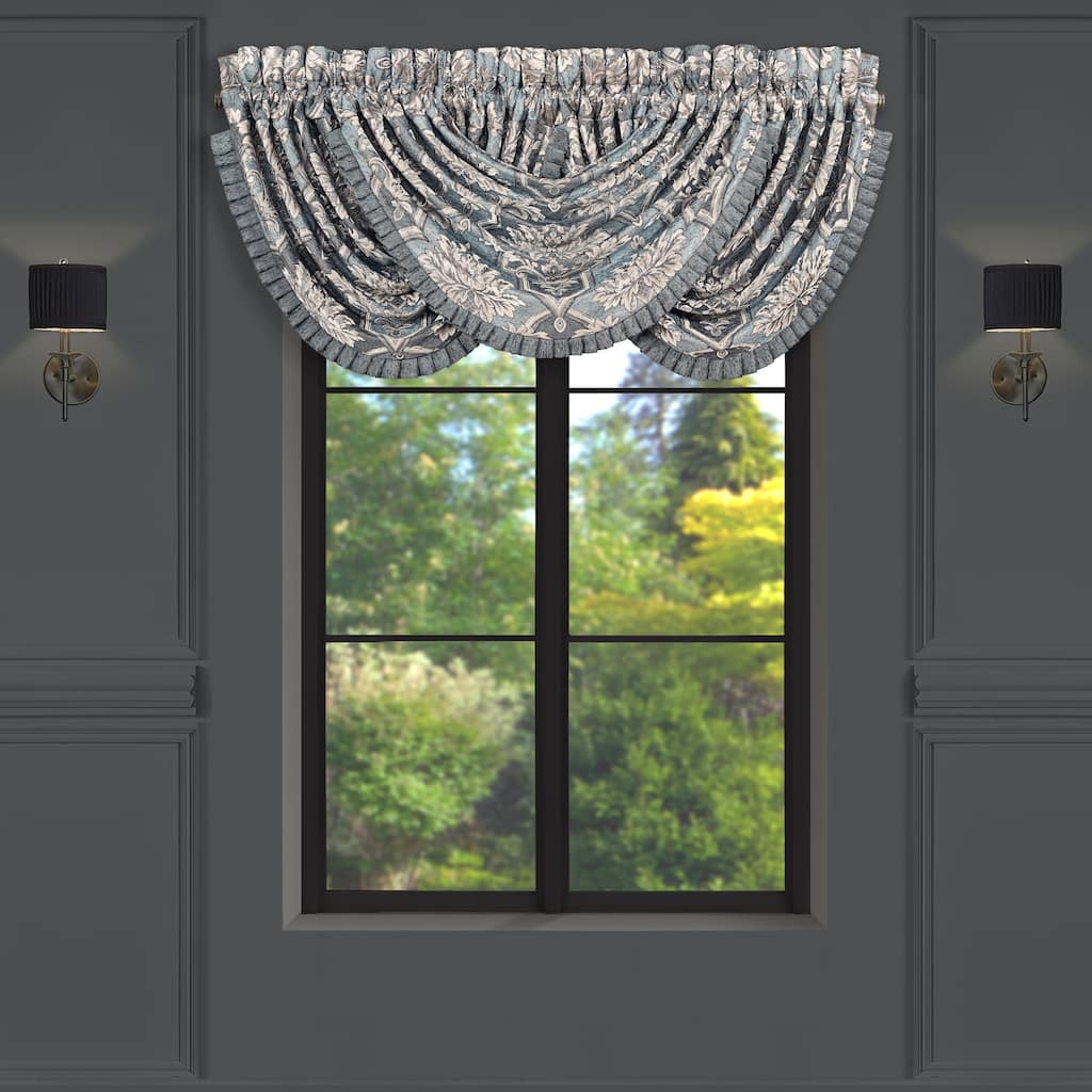 J. Queen New York Woodhaven Window Waterfall Valance.