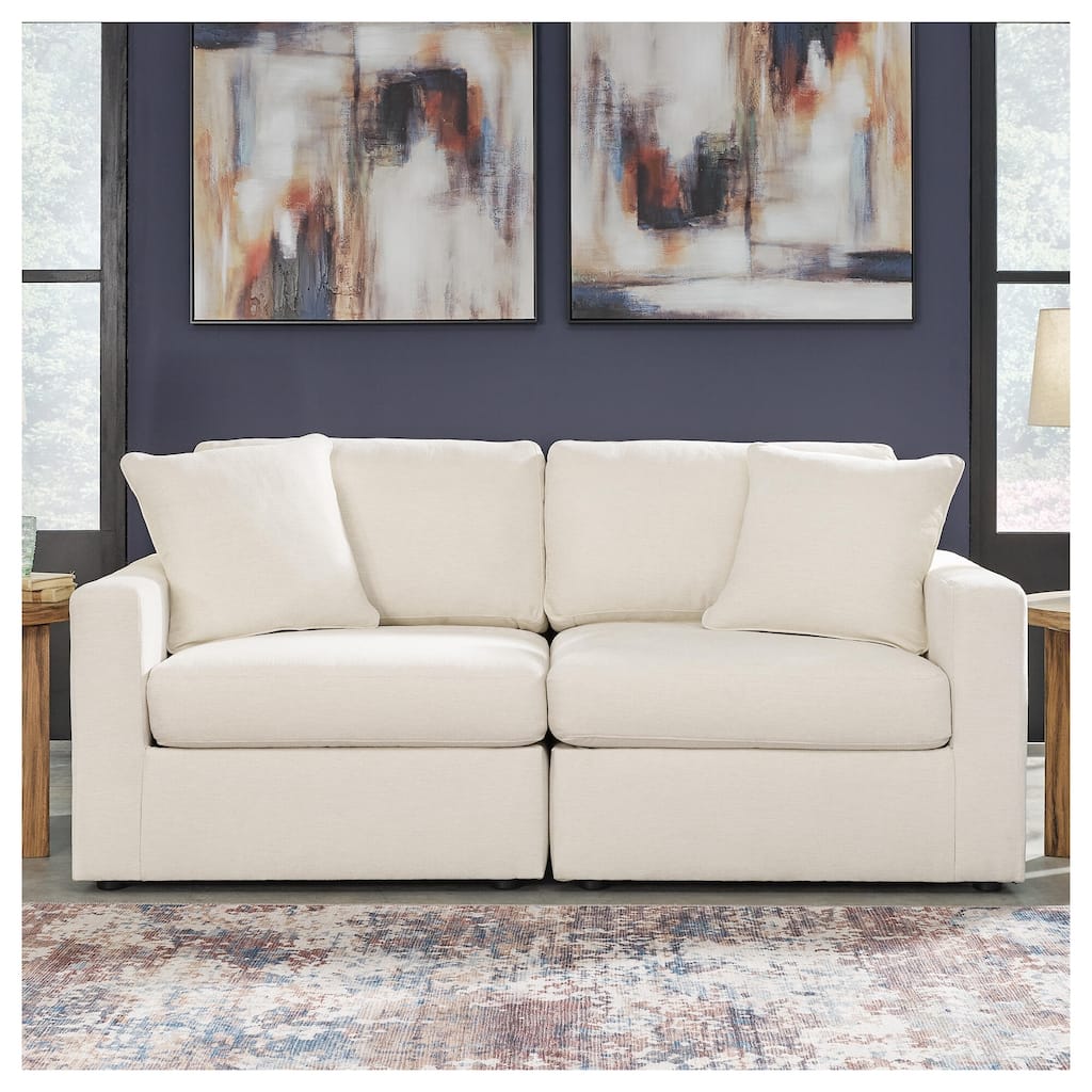 Signature Design by Ashley Modmax 2-Piece Loveseat - 76" W x 37" D x 36" H