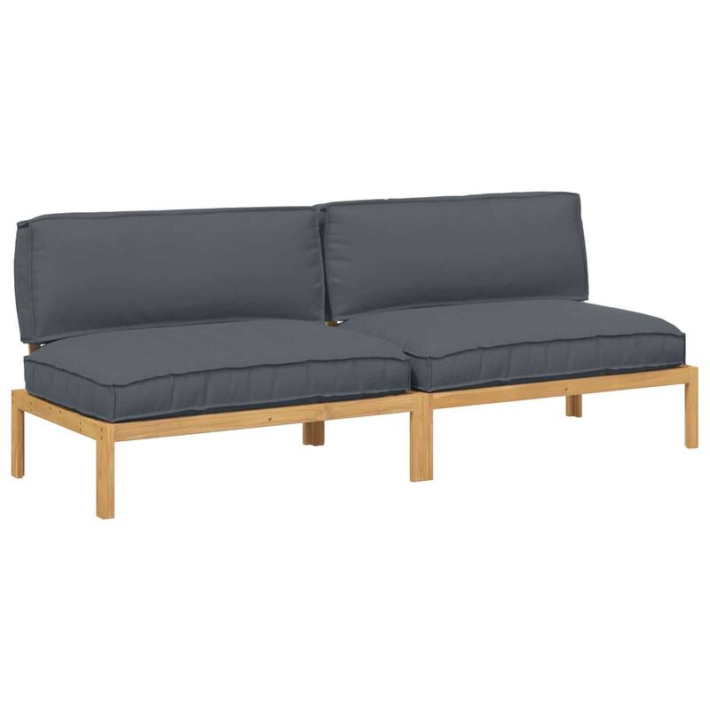 vidaXL Sofa Set in Solid Acacia Wood