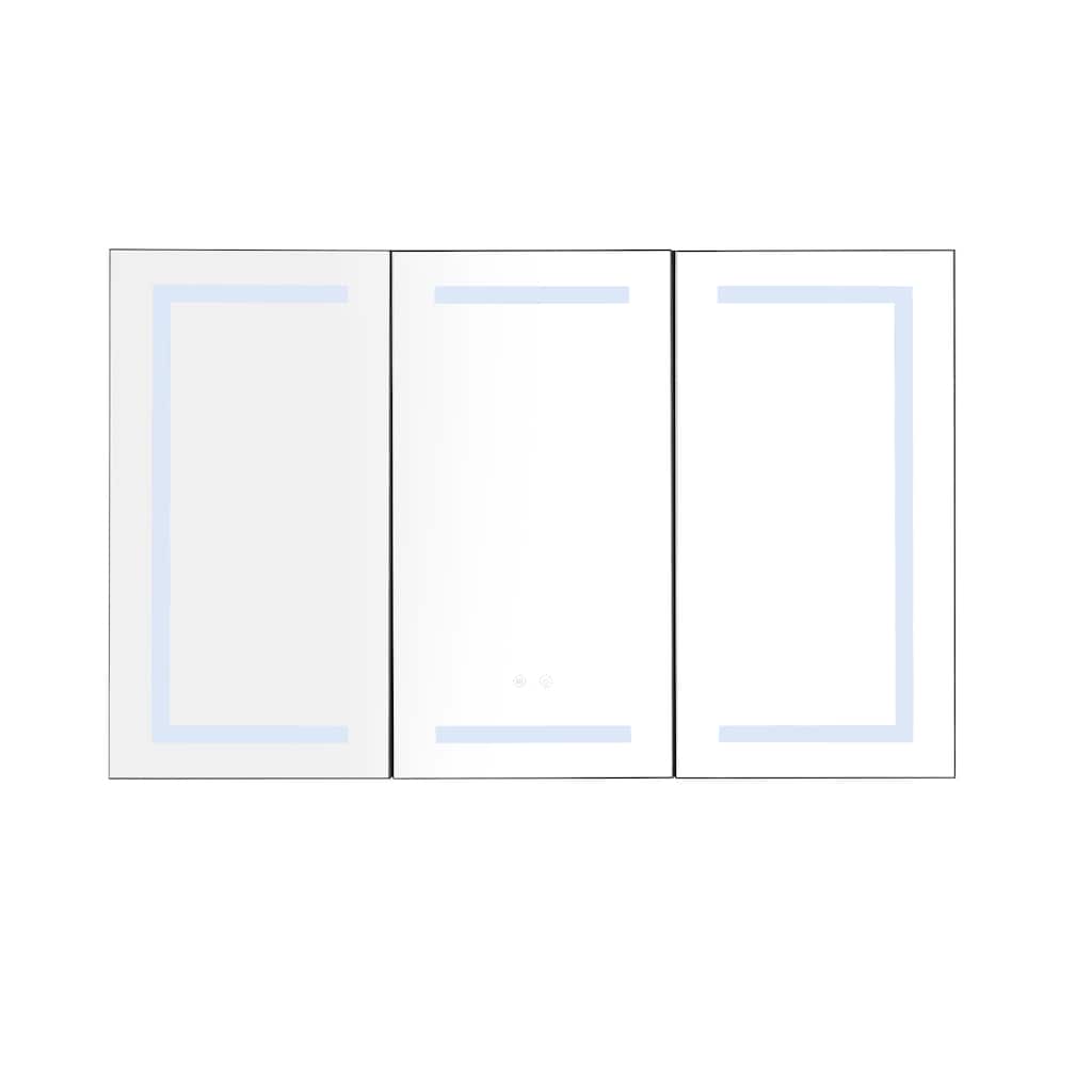 48"X30" LED Mirror Medicine Cabinet with Lights