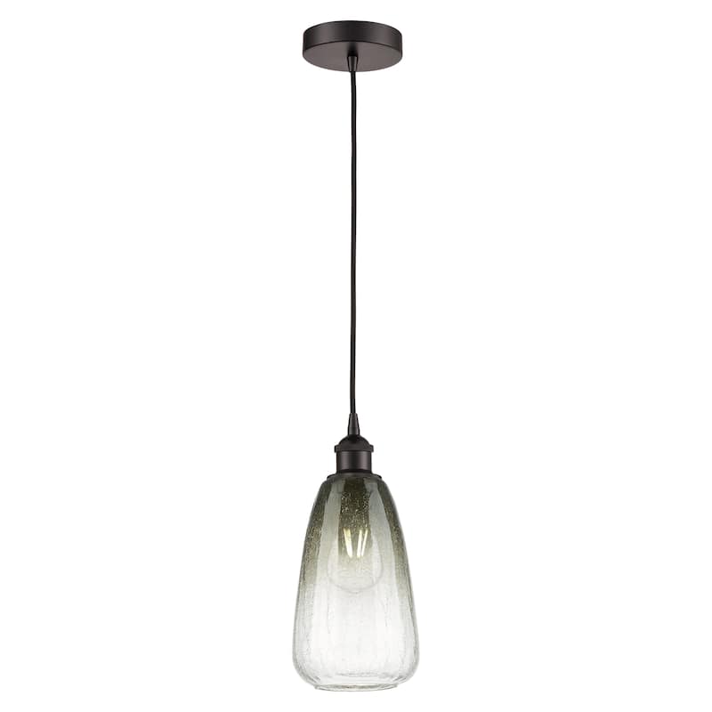 Innovations Lighting Endless Possibilities Edison - Brookhaven Almond - 1 Light 6" Cord Hung Mini Pendant