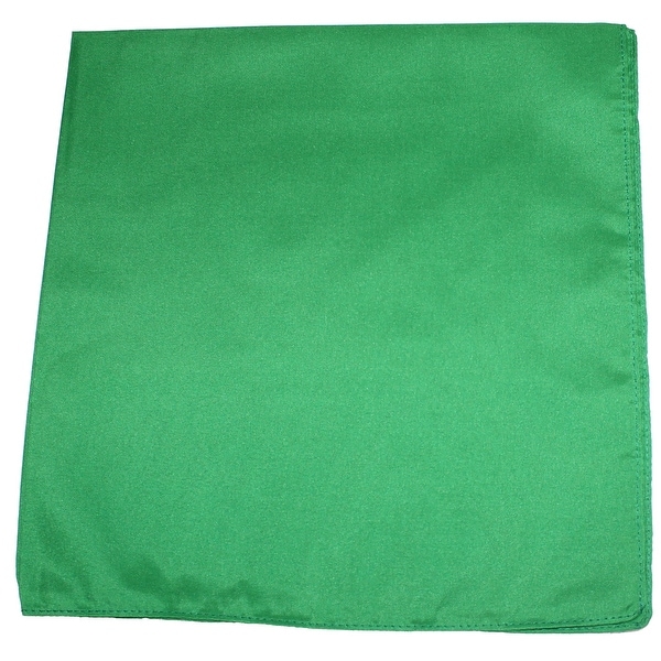 Universal Basic Solid colors 100% Polyester Bandana, head wrap, handkerchief - 26 Pack - 22