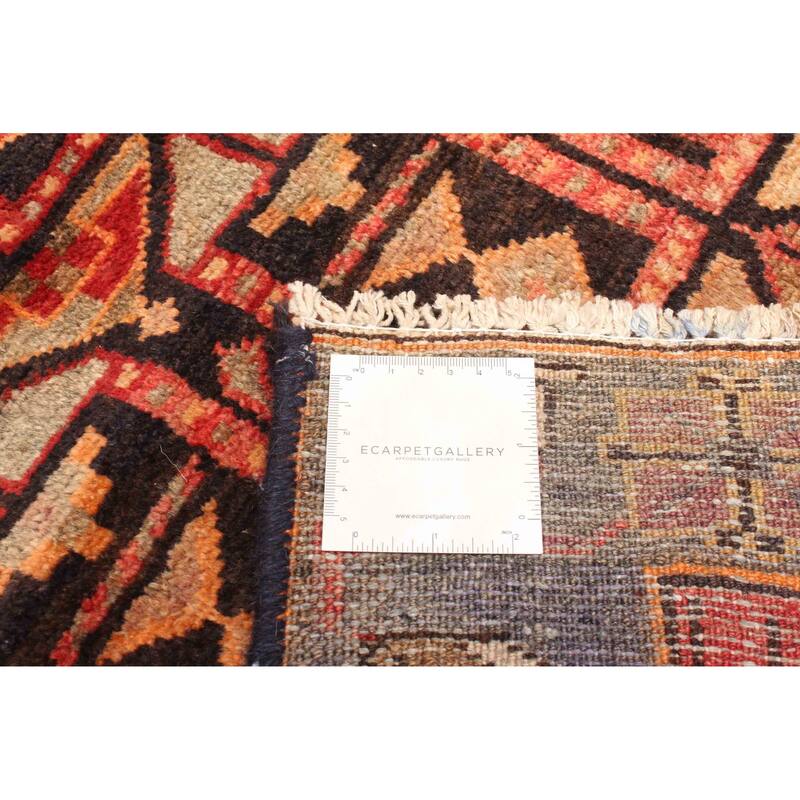 ECARPETGALLERY Hand-knotted Andelz Dark Brown Wool Rug - 3'10 x 5'8