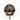Deko Living 34 Inch Outdoor Steel Wood Burning Sphere Fire Pit