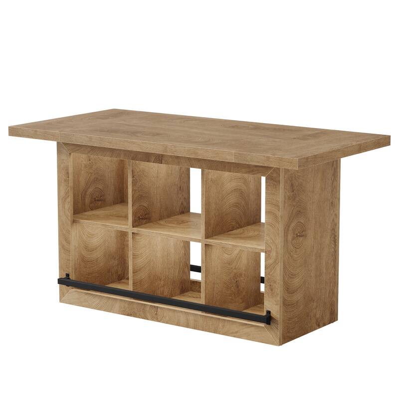 Kitchen Island with Storage, Counter Height Kitchen Island Table