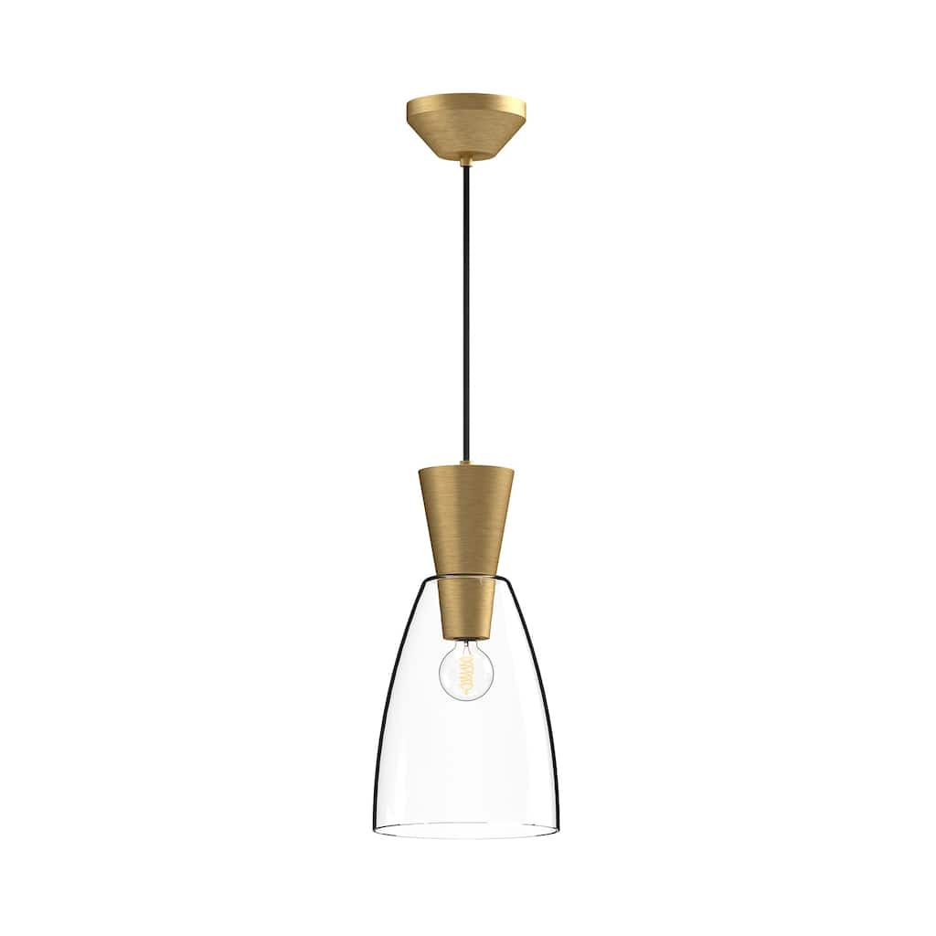 Alora Lighting PD534007CL Arlo 7" Wide Mini Pendant with Clear Glass