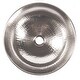 preview thumbnail 3 of 8, Bohr Nickel 14.25" Round Vessel Bath Sink with Ashfield Vessel Faucet Kit