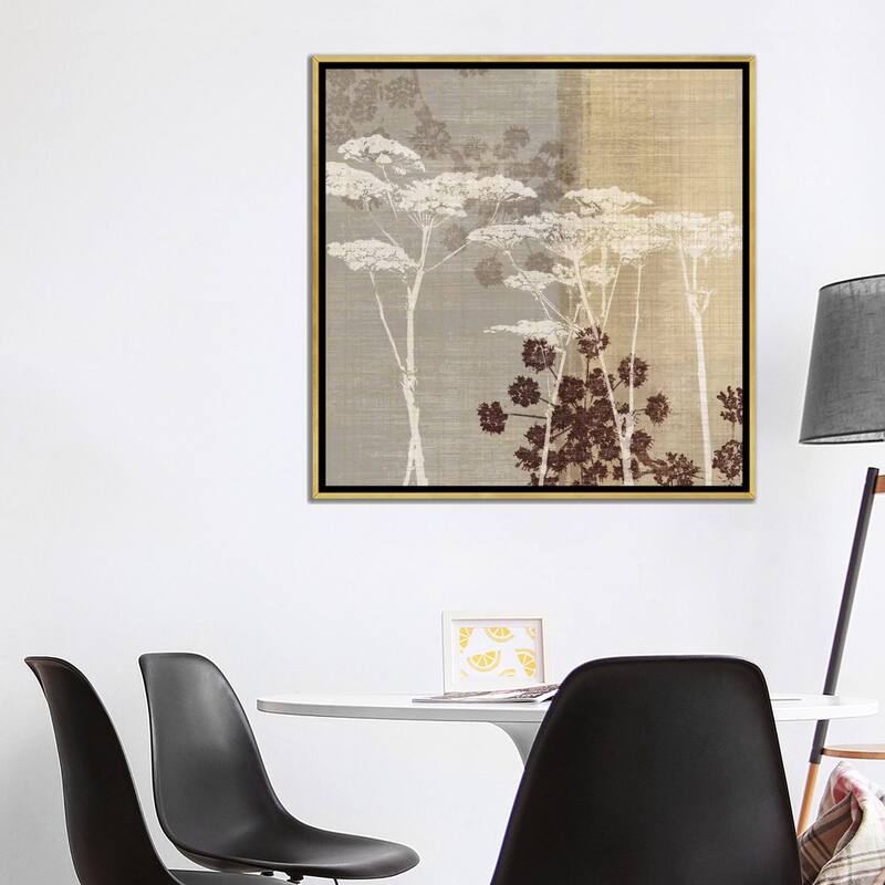 iCanvas "Lace I" by Tandi Venter Framed