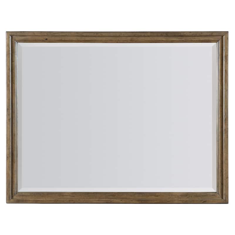 Hooker Furniture Montebello 35" x 45" Rectangular Beveled Wood Framed