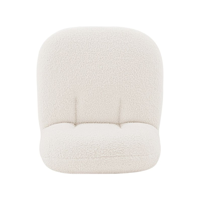 Manhattan Comfort Modern Lia Boucle Dining Armchair