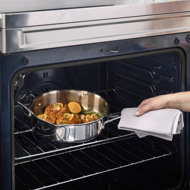 Henckels Legacy 4-qt Stainless Steel Saute Pan with Handle Helper & Lid