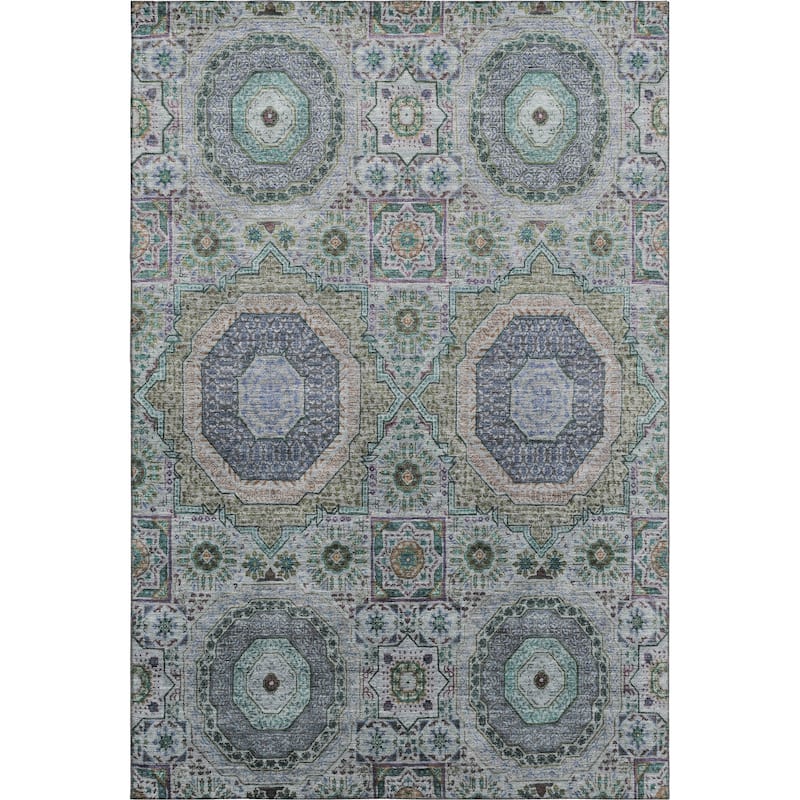 Premium Washable Super Soft Vintage Traditional Mayfield Rug
