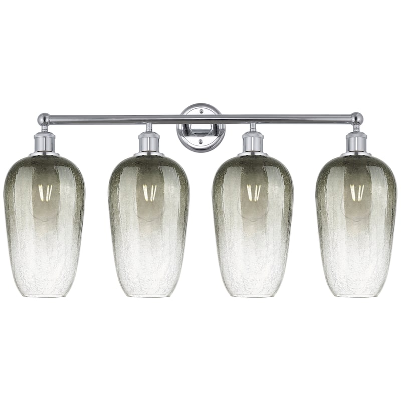 Innovations Lighting Endless Possibilities Edison - Brookhaven Flute - 4 Light 34" Bath Vanity Light