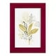 preview thumbnail 1 of 138, The Minimalist Garden II -Framed Print w/glass-Cherry Red 4x6 - Red