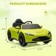 preview thumbnail 27 of 29, 12V Ride on Sports Car for Kids Licensed Aston Martin Battery Powered Car
