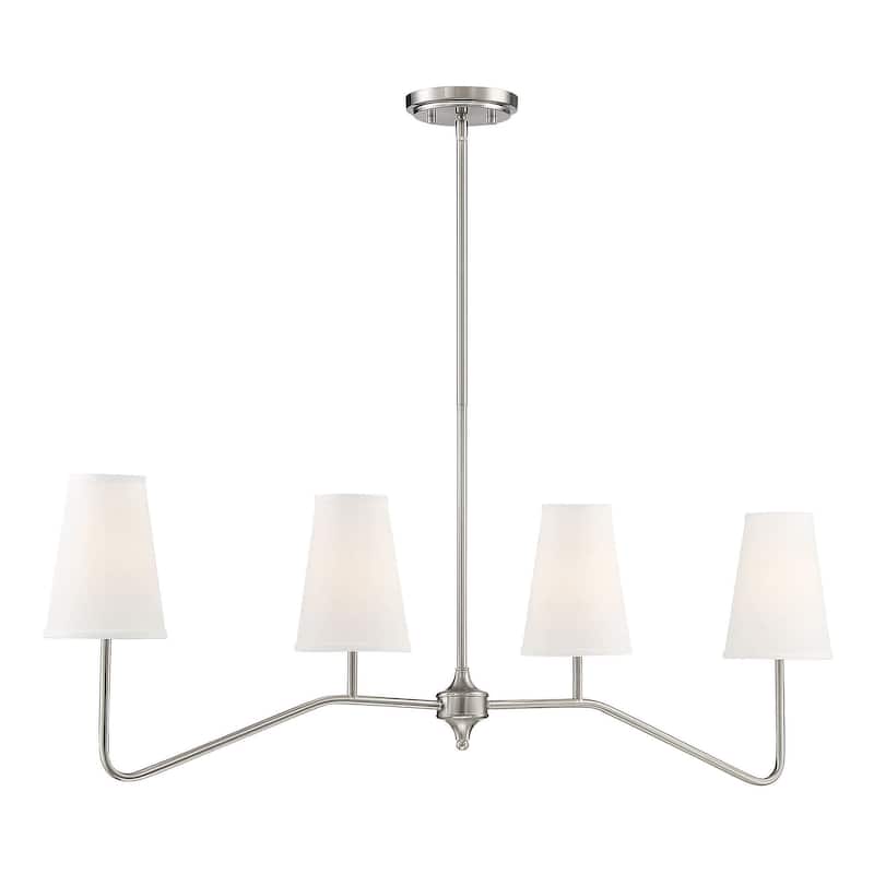 Meridian M10078 4-Light Linear Chandelier