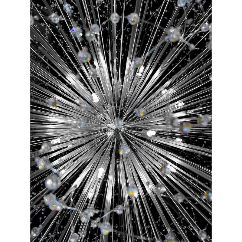 Crystal Chandelier 63" Firework Lighting Starburst Pendant light