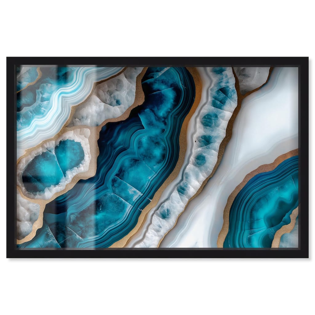 Opaline Undulation Shadowbox by Art Remedy