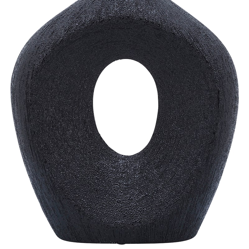 Sagebrook Home Abstract Unique Cut Out Sculptural Vase