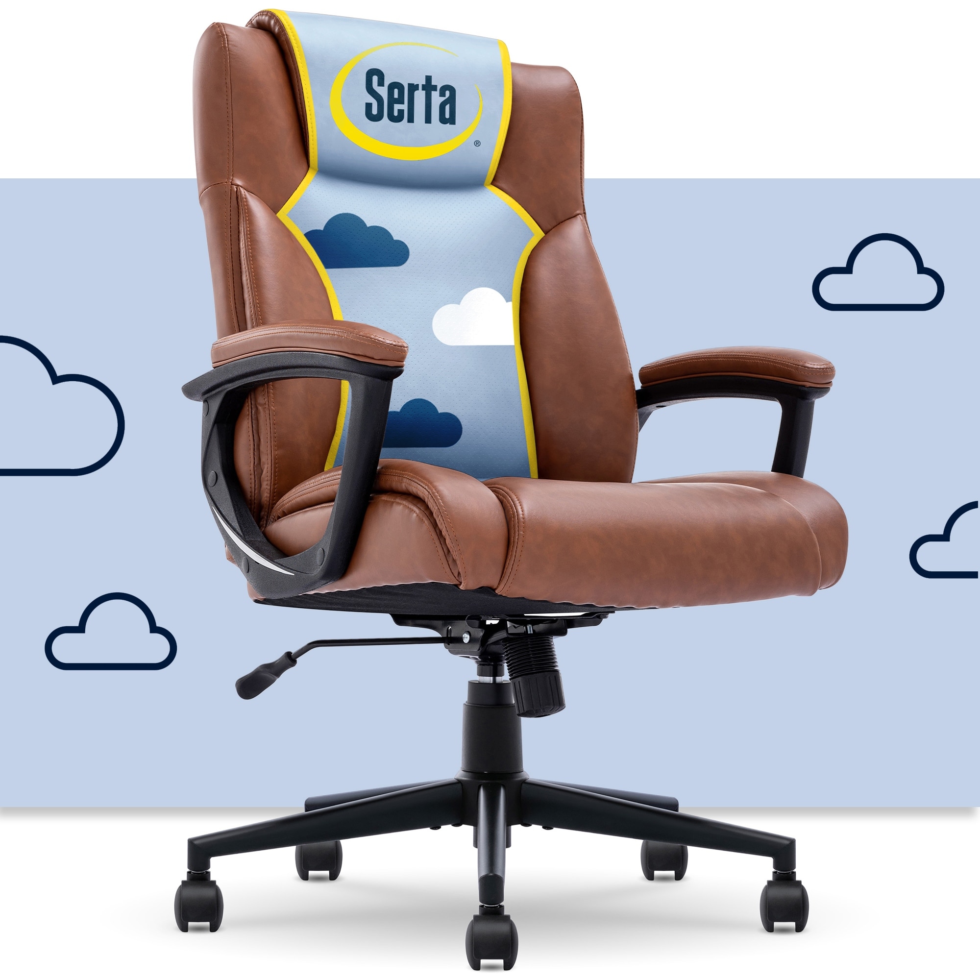 Siena Ergonomic Serta Siena Task Chair Reviews Serta Smart Layers