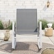 preview thumbnail 38 of 48, Corvus Antonio Outdoor Sling Fabric Rocking Chair