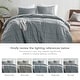 preview thumbnail 29 of 146, Chelsea Square Evans Pinch Pleated Soft Washed Boho Comforter Set