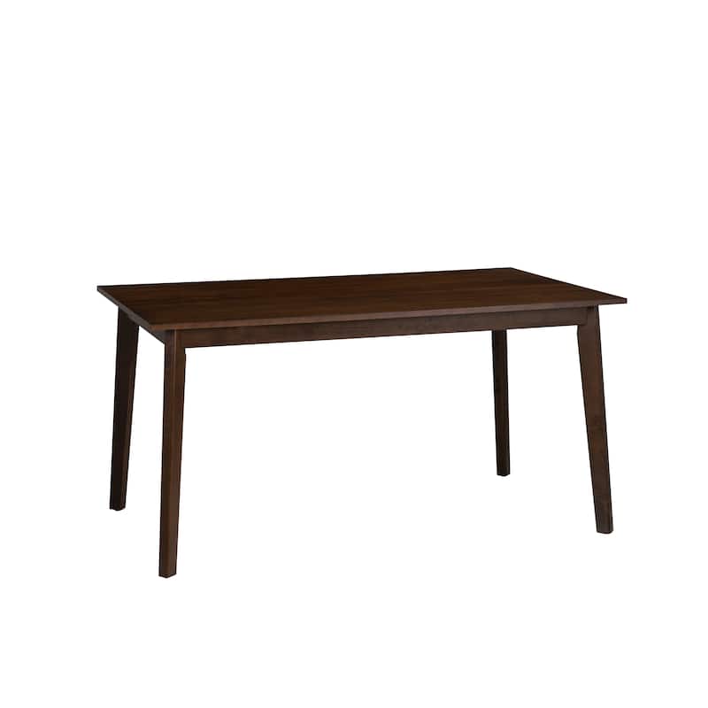 Dolan Solid Rubberwood 60-inch Dining Table