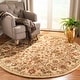 preview thumbnail 7 of 99, SAFAVIEH Handmade Antiquity Manda Traditional Oriental Wool Rug 3'6" Round - Gold - Round