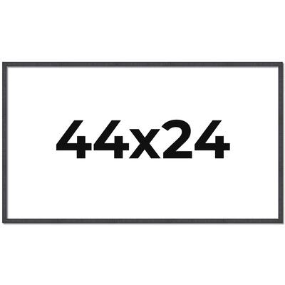 44x24 Frame Brown Picture Frame - Complete Modern Photo Frame Includes