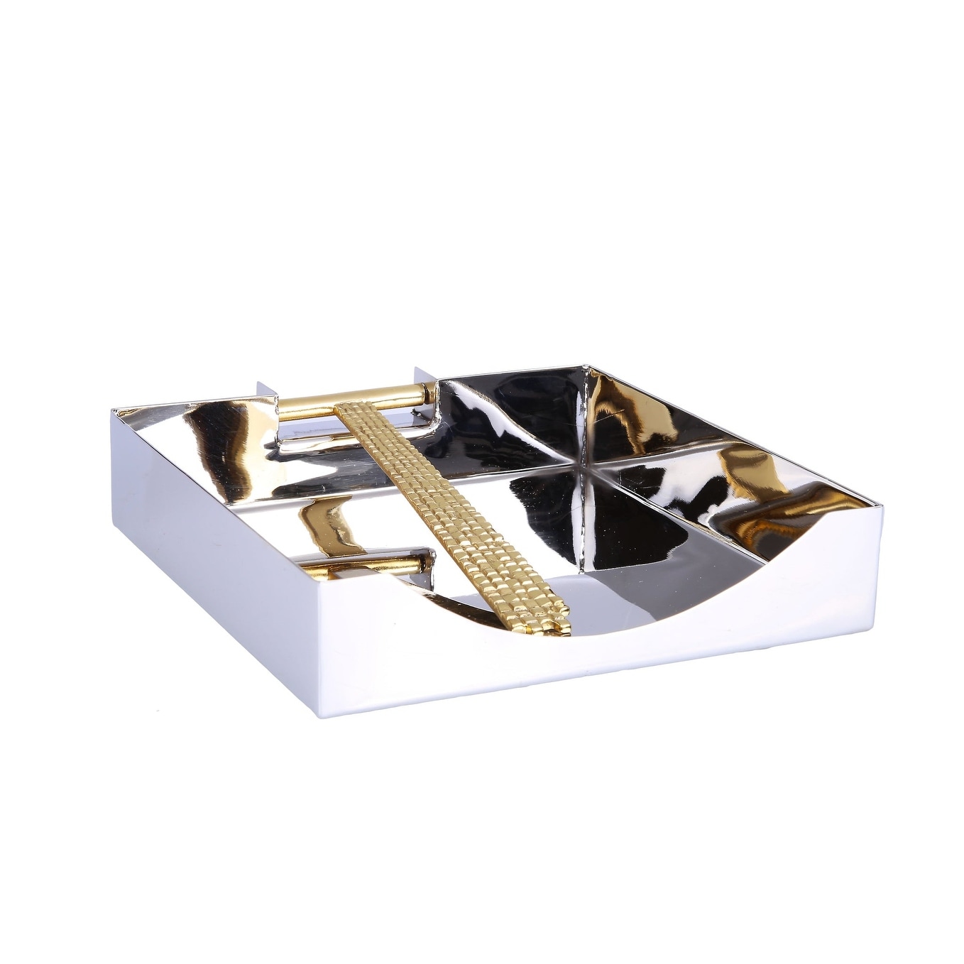 Square Napkin Holder With Mosaic Design - 7