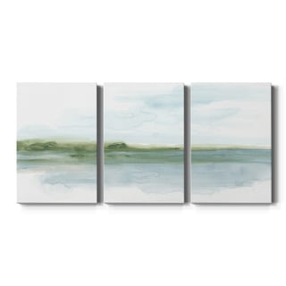 Green Ribbon Coast II- Premium Gallery Wrapped Canvas - Ready to Hang ...