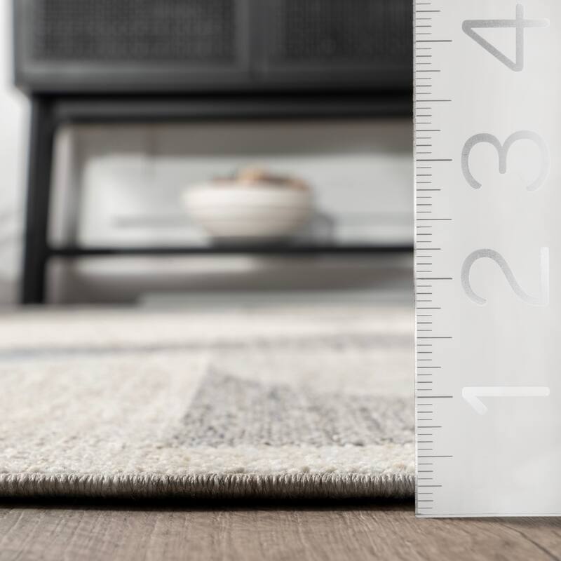 Nuloom Rhona Modern Geometric Recycled Area Rug