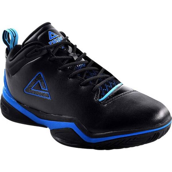 Shop Peak Men S Jason Kidd Basketball Shoe Jet Black Indigo Blue