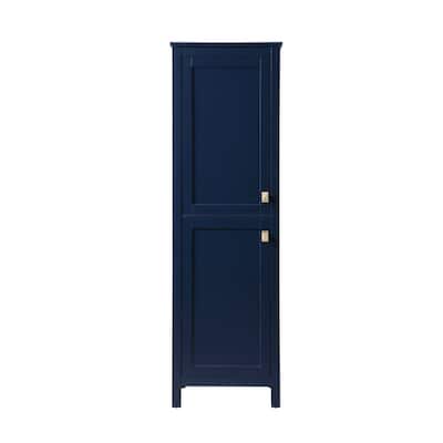 Indigo Home 20 Inch Bathroom Linen Storage Freestanding Cabinet - 20 x 22