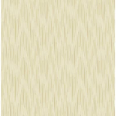 Seabrook Designs Nanda Geometric Stria Unpasted Wallpaper