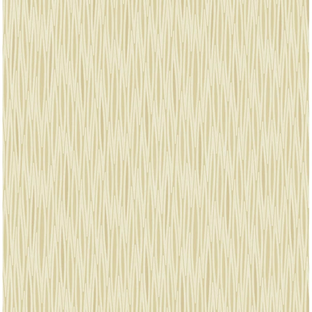 Seabrook Designs Nanda Geometric Stria Unpasted Wallpaper