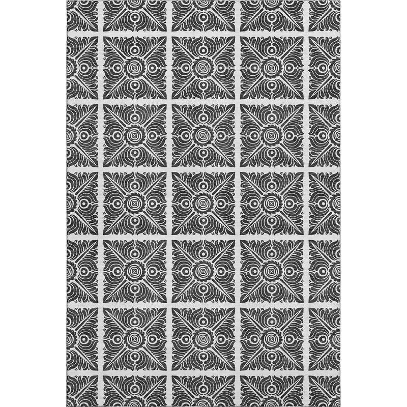 Premium Washable Super Soft Traditional Mosaic Mayfield Rug